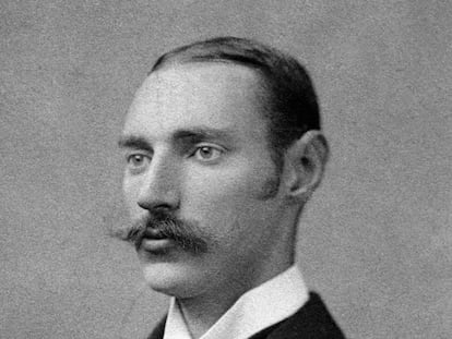 Retrato de  John Jacob Astor IV, considerado el pasajero más rico del 'Titanic'.
