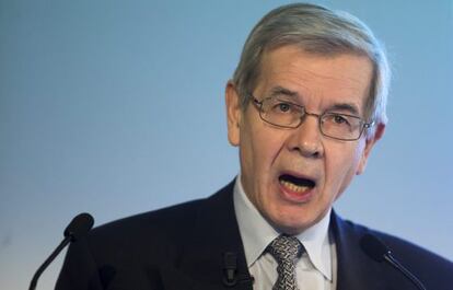 El presidente del grupo Areva, Philippe Varin, hoy en París.