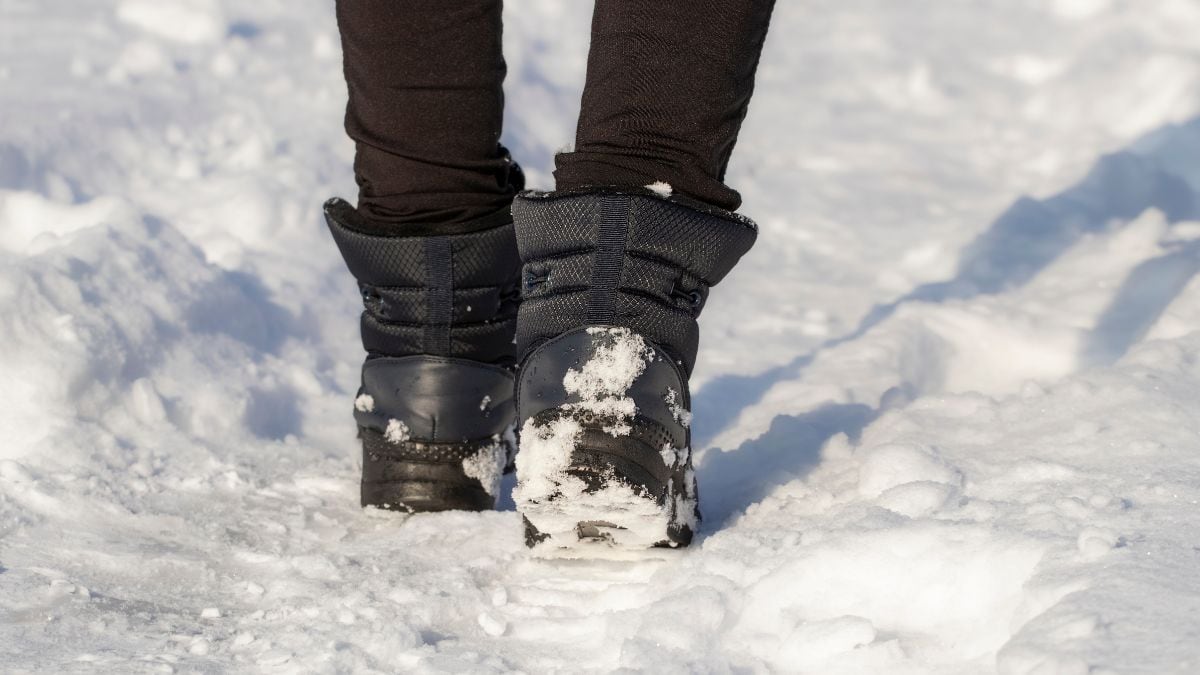 Botas barefoot con puntera ancha para que los pies se muevan libremente.