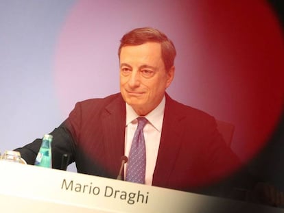 Mario Draghi, presidente del BCE.