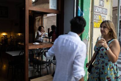 Bar Jabato, al barri de Gràcia. 