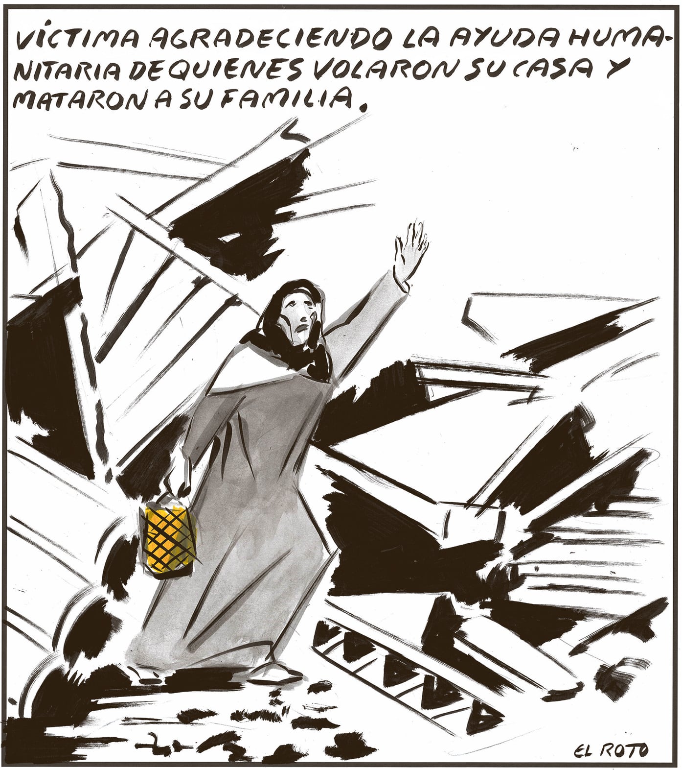 El Roto: una víctima agradecida