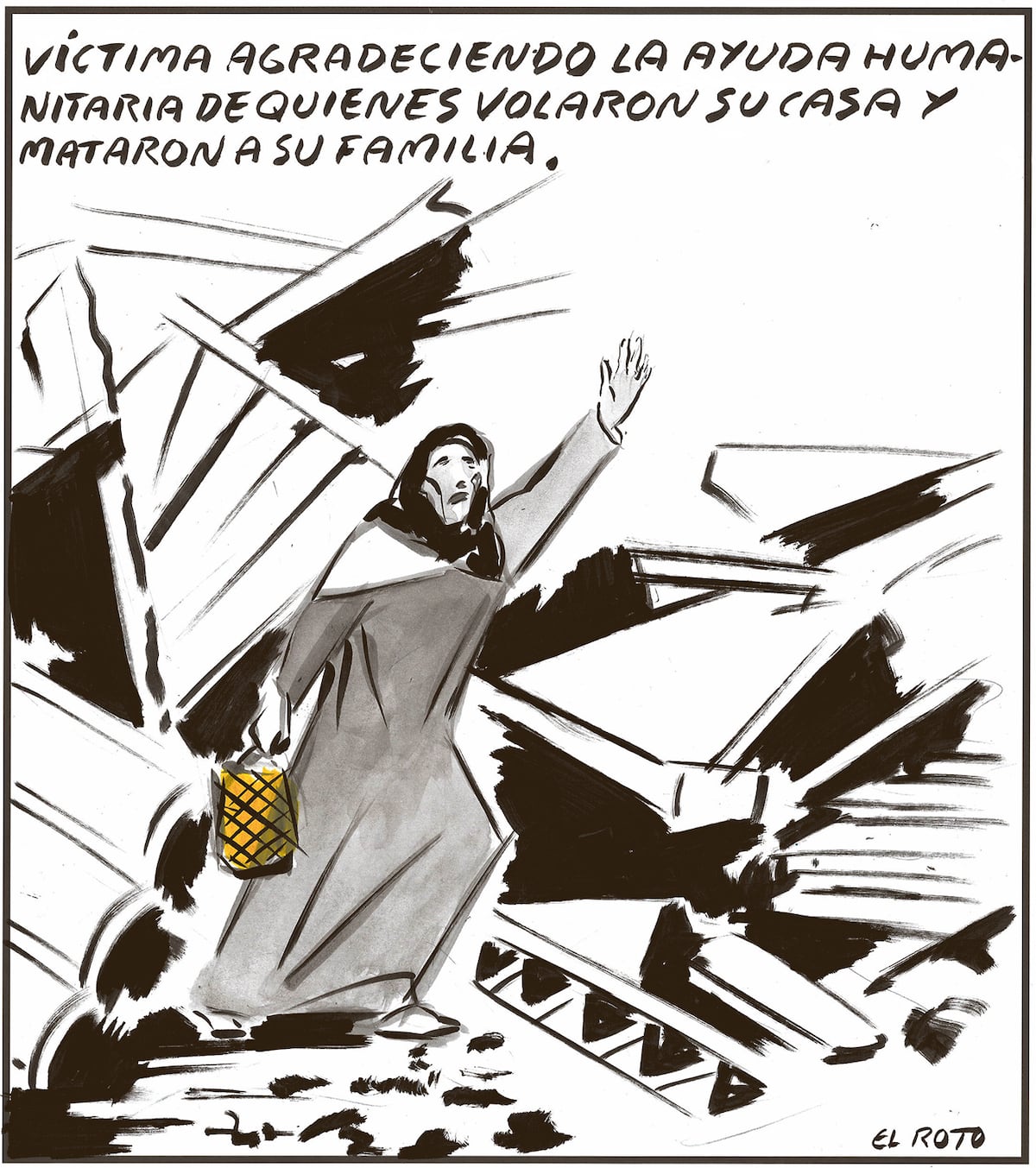 El Roto: una víctima agradecida