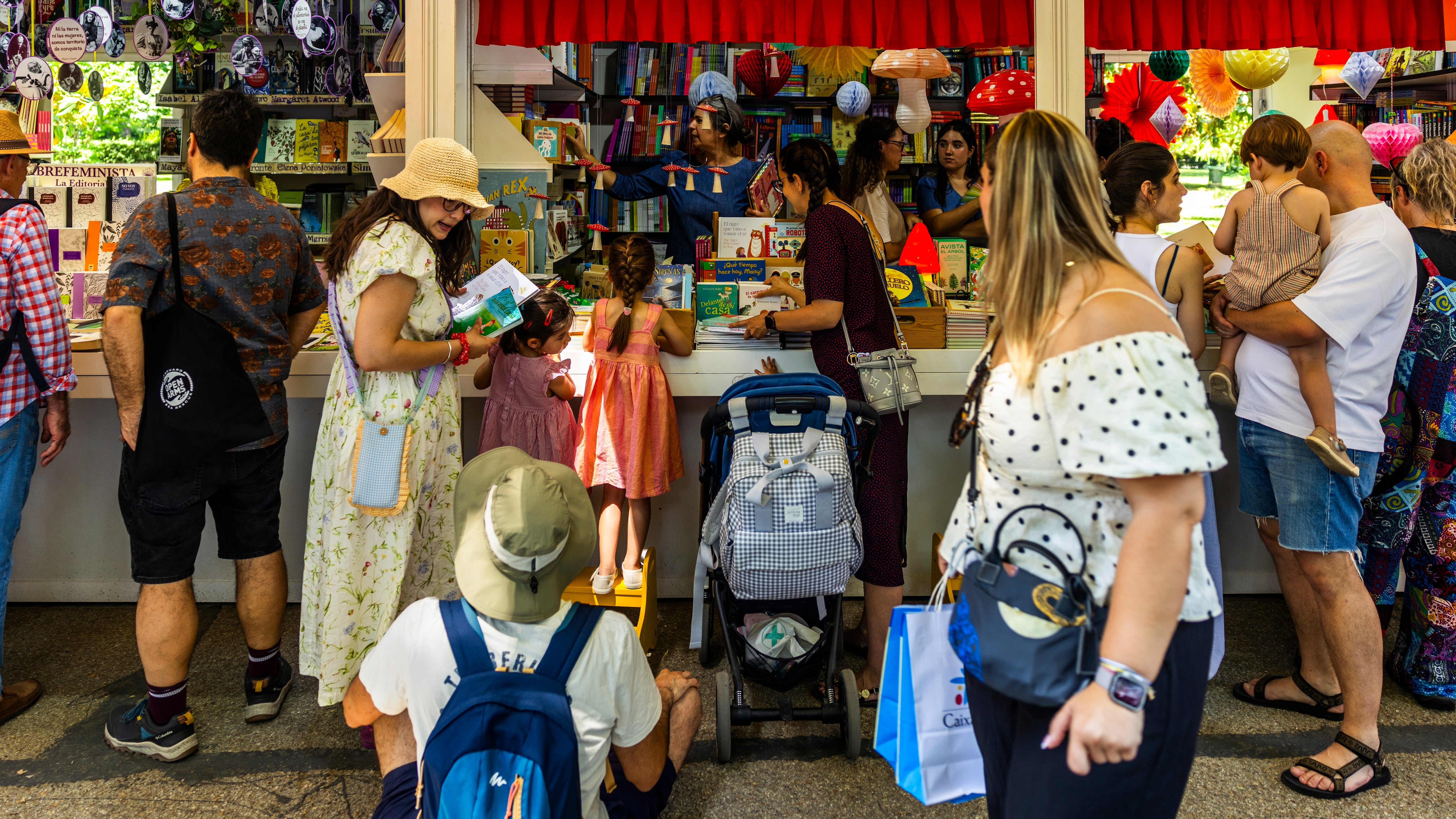 La Feria del Libro de Madrid, el 30 de mayo de 2026.