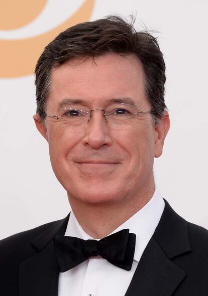 Stephen Colbert, uno de los triunfadores de la noche gracias a su late night The Colbert Report.