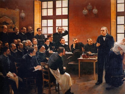 'Lección clínica en la Salpêtrière' (1887), de André Brouillet.