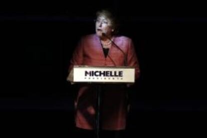 Michelle Bachelet, tras conocerse los resultados