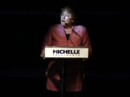 Michelle Bachelet, tras conocerse los resultados