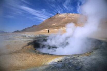 La reserva natural del lago Mývatn, en Islandia, se convierte en Juego de Tronos en las tierras del Norte.