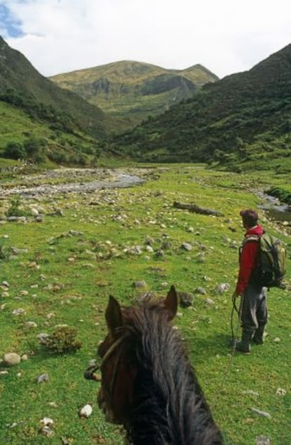 Valle en Leymebamba, en Chachapoyas (Per&uacute;).