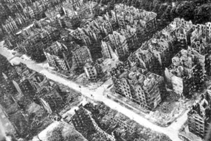El centro histórico de Hamburgo fue arrasado por los bombardeos de la 'Operación Gomorra', a finales de julio de 1943.
