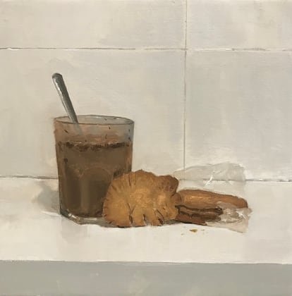 'Cola cao con galletas dinosaurios', de Pepe Baena Nieto. Imagen proporcionada por el artista.