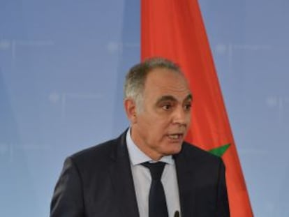 O ministro de Relações Exteriores marroquino Salaheddine Mezouar.