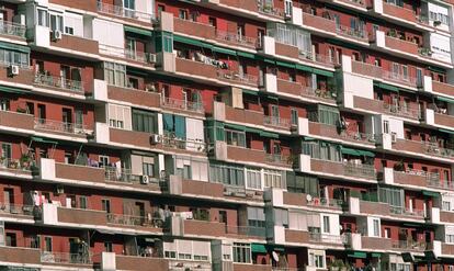 Bloque de viviendas en Madrid. 