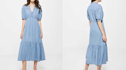 vestidos vaqueros, vestido vaquero mujer, vestido vaquero corto, vestido vaquero largo, vestido vaquero camisero, vestido vaquero zara, faldas vaqueras, falda vaquera midi, falda vaquera primavera, falda vaquera abertura