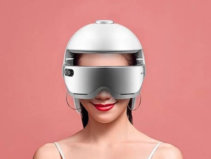 Casco 'masajeador' de Xiaomi Youpin.