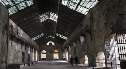 Taller de montaje, de la Real Fábrica de Artillería de Sevilla.