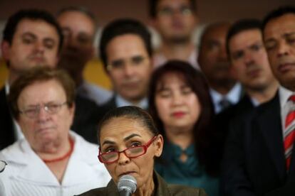 A ambientalista Marina Silva.