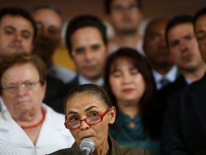 A ambientalista Marina Silva.