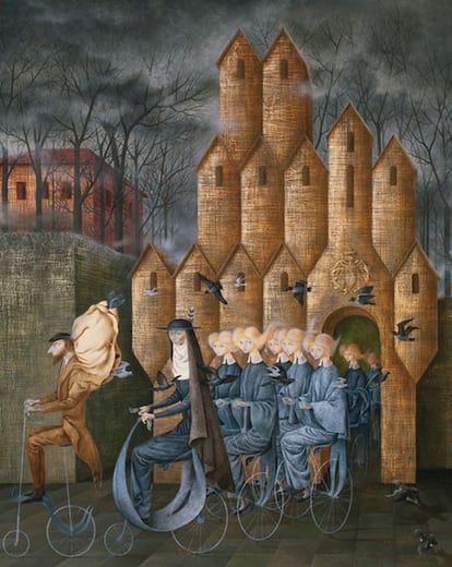 Hacia la torre, de Remedios Varo.