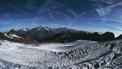 El glaciar del Rutor, en el valle de Aosta.