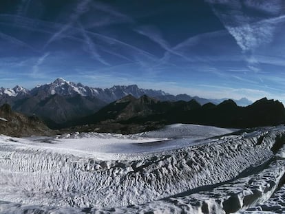 El glaciar del Rutor, en el valle de Aosta.