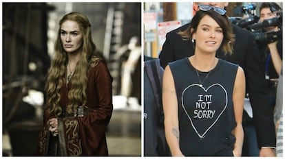 Lena Headey (Islas Bermudas, 43 años) saltó a la fama por su papel de reina Gorgo en '300' y fichó por 'Juego de Tronos' gracias a la recomendación de Peter Dinklage -Tyrion Lannister, en la serie-. Al principio del rodaje tuvo una relación con su compañero Jerome Flynn -Bronn-, pero ahora ni se hablan. La actriz, divorciada, tuvo su segundo hijo mientras rodaba y se rumoreó que el padre podría ser otro compañero, Pedro Pascal -Oberyn Martell, en la serie-. De momento, nada se ha confirmado.