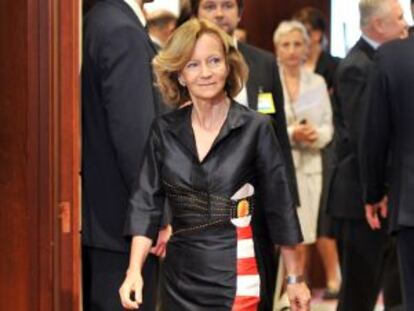 La ministra de Economía, Elena Salgado.