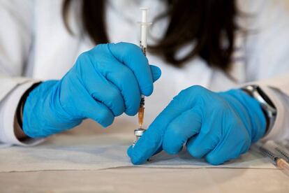 FILE PHOTO: COVID-19 vaccinations in Virginia