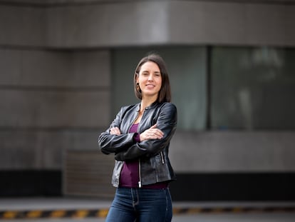 La eurodiputada Irene Montero.