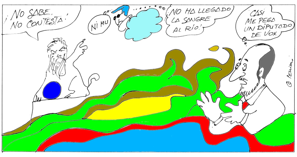 Peridis: no ve, no sabe, no contesta