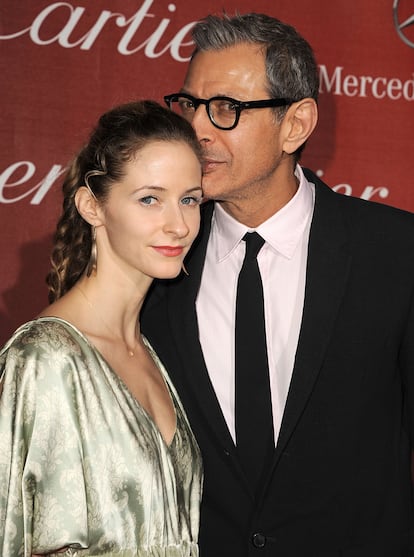 El actor Jeff Goldblum (67 años) lleva casado desde 2014 con Emilie Livingston (36 años).

Diferencia de edad: 31 años.