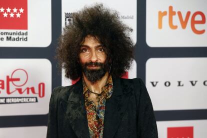 El músico Ara Malikian a su llegada a los premios Platino 2021.