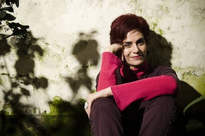 La escritora ecuatoriana Gabriela Alemán.