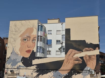 Obra de Sfhir en Arganda, en una imagen tomada de la web del Ayuntamiento.
