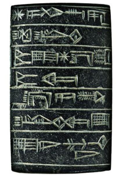 A tablet from the second millennium BC.