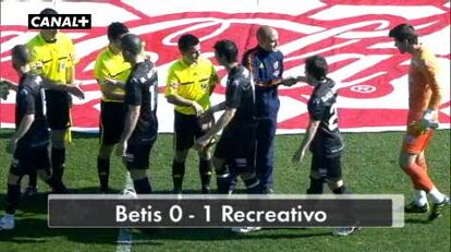 Betis 0 - Recreativo 1