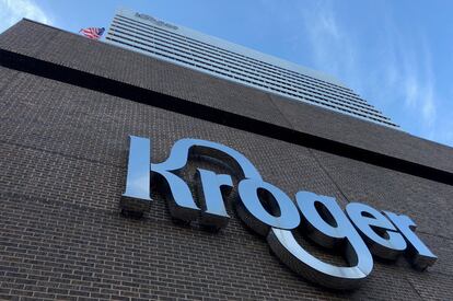 The Kroger supermarket chain's headquarters is shown in Cincinnati, Ohio, U.S., June 28, 2018.