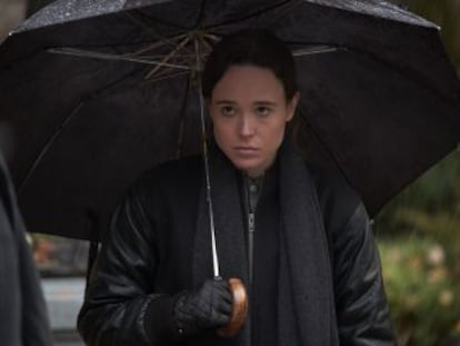 Atriz estreia ‘The Umbrella Academy’, uma série da Netflix sobre uma família disfuncional de super-heróis