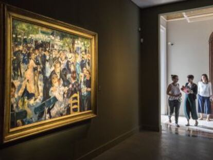 La Fundación Mapfre expone en Barcelona 40 obras del pintor francés, provenientes de los museos de Orsay y de la Orangerie, donde la mujer es protagonista absoluta