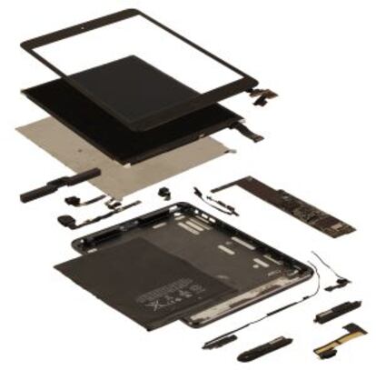 Desconstruyendo el iPad Mini.