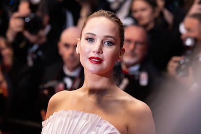 Jennifer Lawrence el pasado 17 de mayo en el festival de Cannes. 