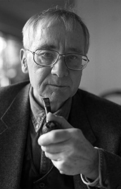 El escritor británico Alan Sillitoe, en una fotografía de 1994.