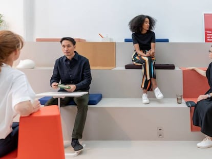 Interior del nuevo Vitra Campus.