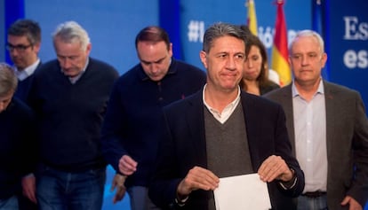 El cap de llista del PPC, Xavier García Albiol.