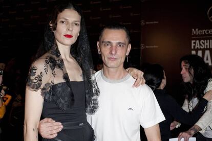 Bimba Bos&eacute; y David Delf&iacute;n.
 