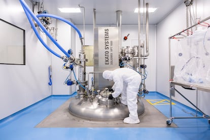 Planta de fabricación de medicamentos de Esteve en Celrá (Girona), en una imagen proporcionada por la empresa.