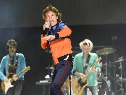 Mick Jagger en un concierto en 2016.