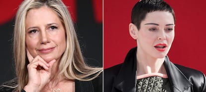 Mira Sorvino y Rose McGowan.