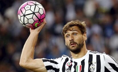 Llorente en un partido con la Juventus el domingo pasado.